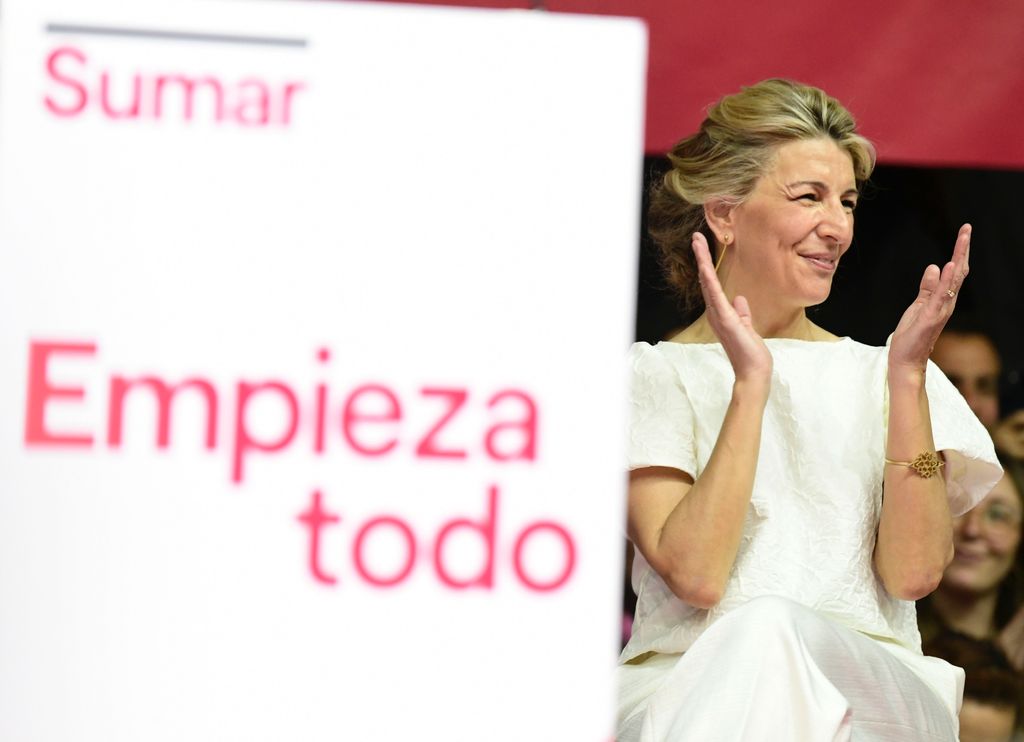 Yolanda Díaz anuncia su candidatura para ser "la primera presidenta del Gobierno" y se distancia de Podemos: "No soy de nadie"