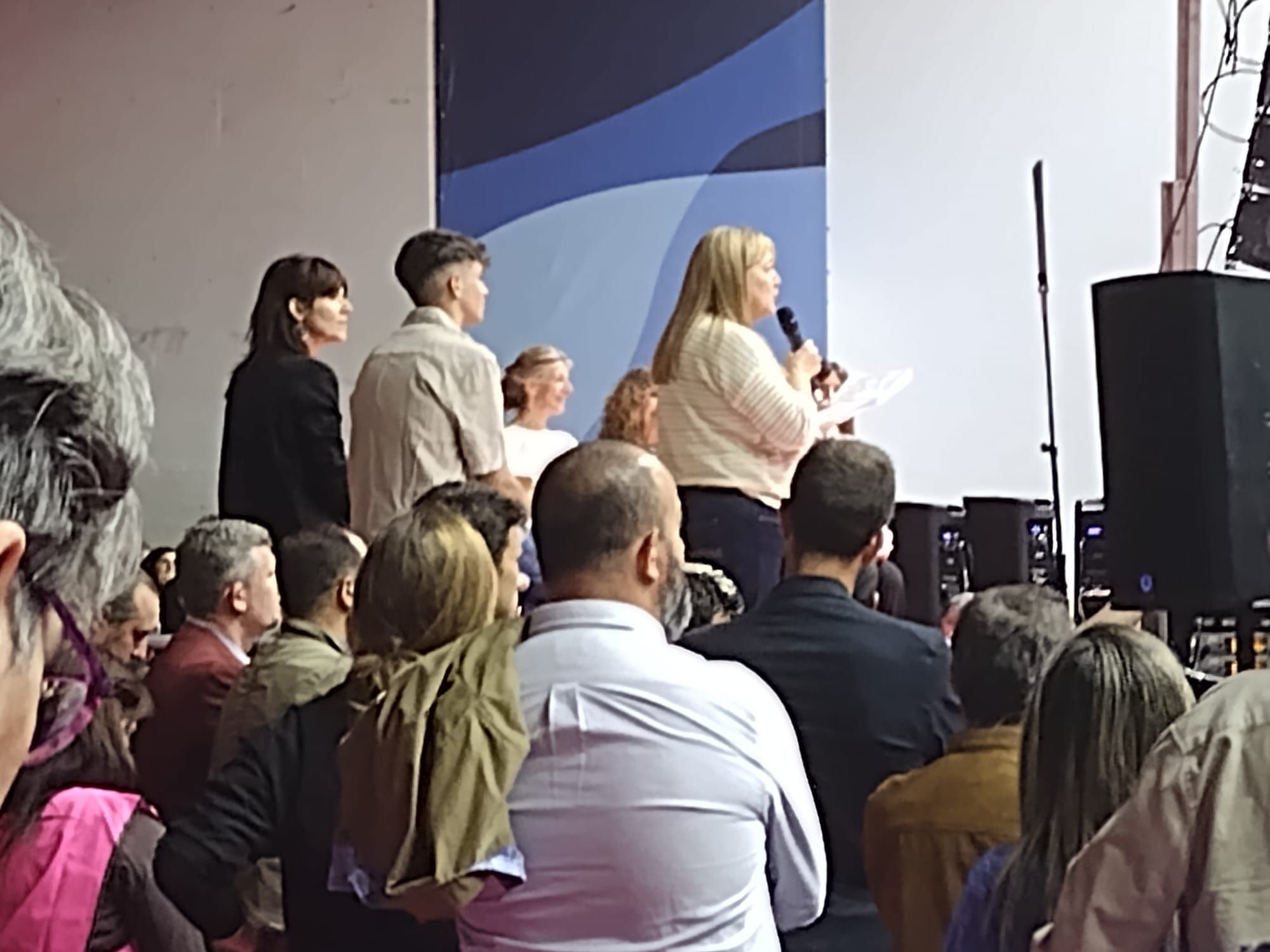 Yolanda Díaz luce apoyo social y aliados políticos en la presentación de SUMAR, en imágenes