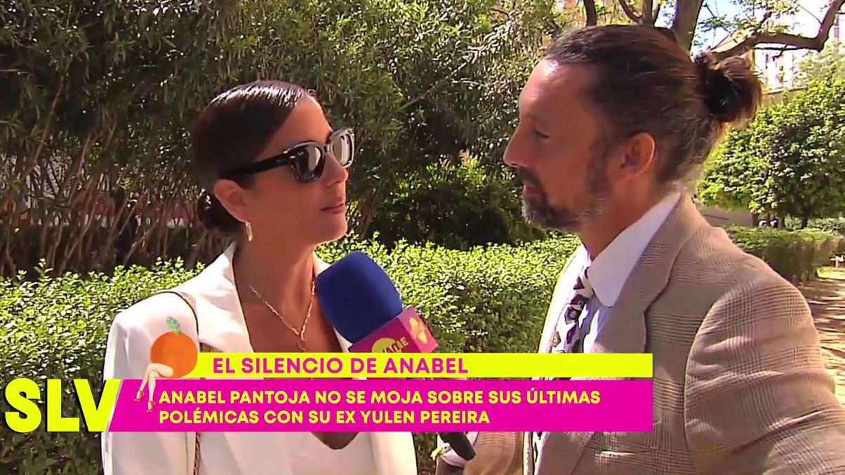 Anabel Pantoja, ante las preguntas sobre Yulen Pereira: "Que las personas vivan su vida y que sean felices"