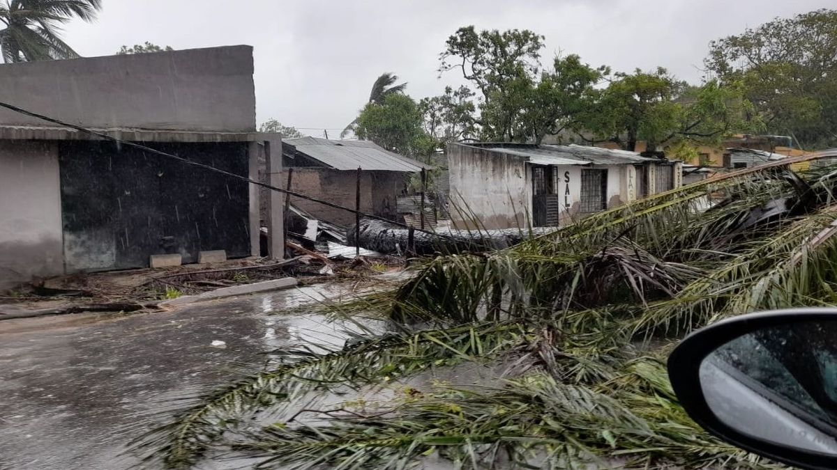 El rastro del ciclón Freddy en Mozambique