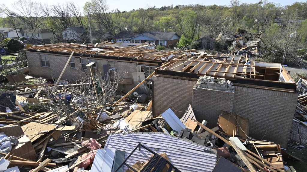 Estados Unidos ha sufrido más de 50 tornados en los últimos días