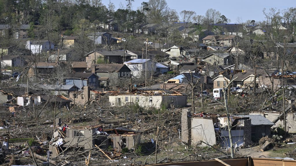 Estados Unidos ha sufrido más de 50 tornados en los últimos días