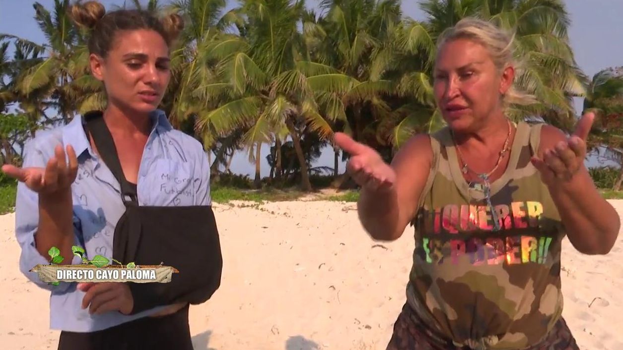 Gema Aldón y Raquel Mosquera protagonizan un último rifirrafe en su despedida