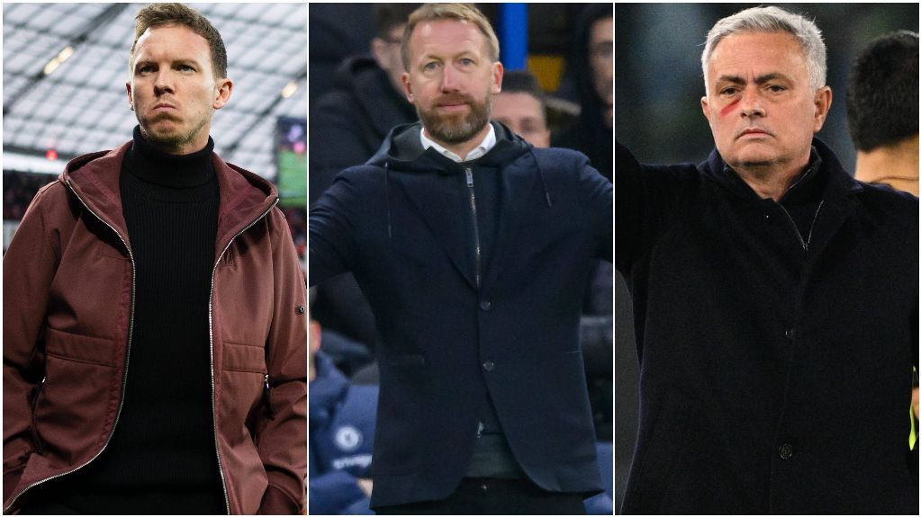 Nagelsmann, Graham Potter y Mourinho, los traspasos más caros en los banquillos Nagelsmann, Graham Potter y Mourinho, los traspasos más caros en los banquillos