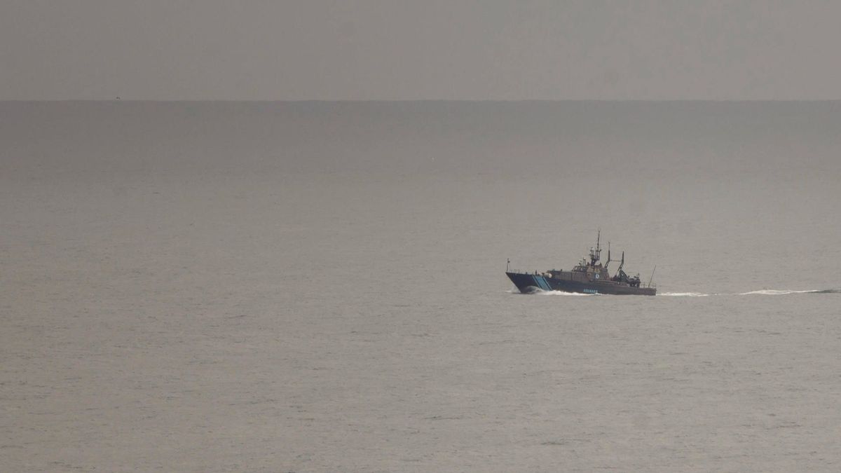 Operativo de búsqueda de un tripulante desaparecido tras el naufragio del Vilaboa Uno