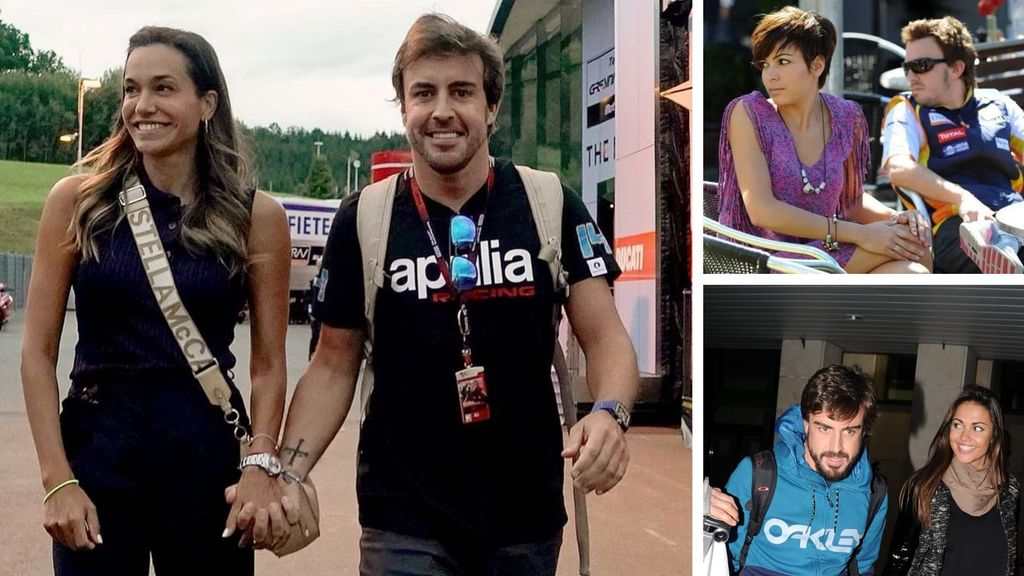 Todas las novias de Fernando Alonso, de Raquel del Rosario a Andrea Schlager