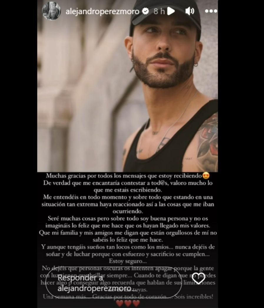 Alejandro Pérez Moro defiende sus planes de futuro