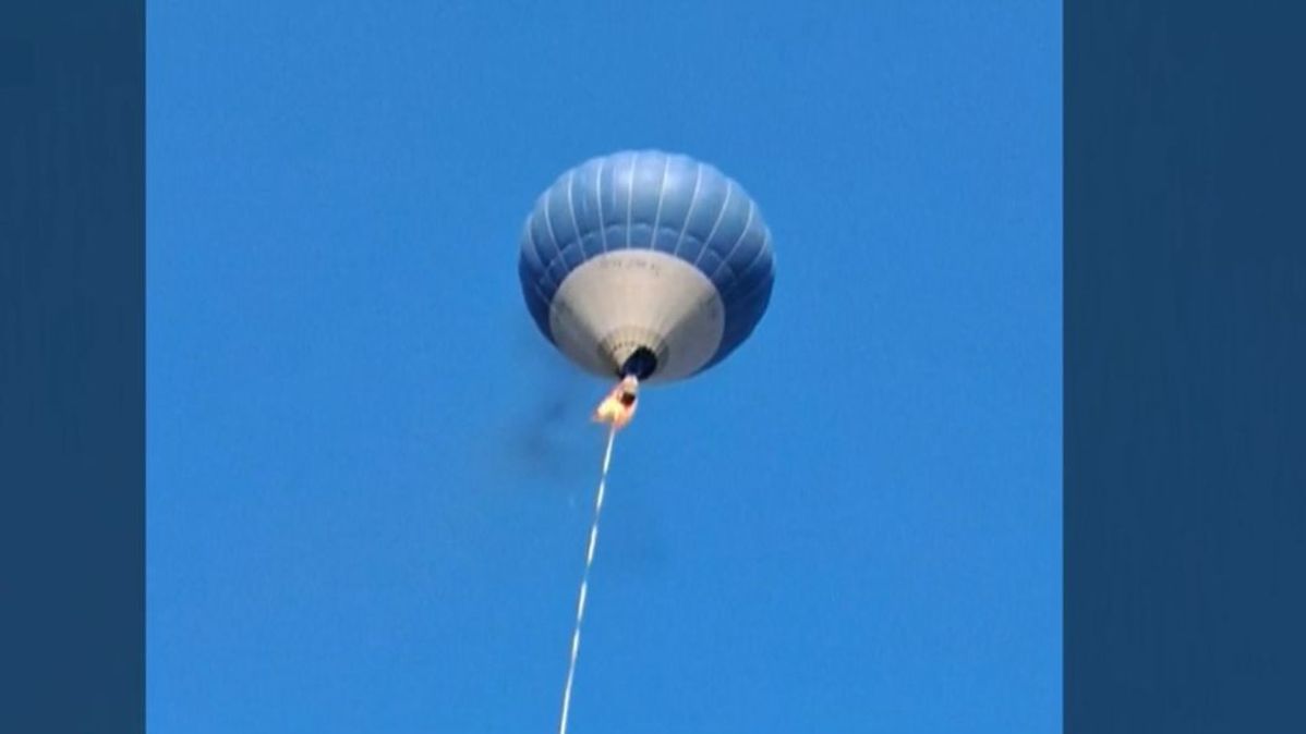 Detenido piloto globo aerostático México