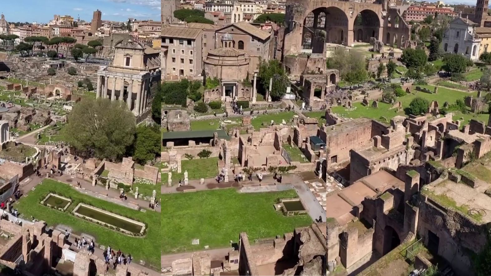 Elena Rodríguez viaja con su pareja a Roma