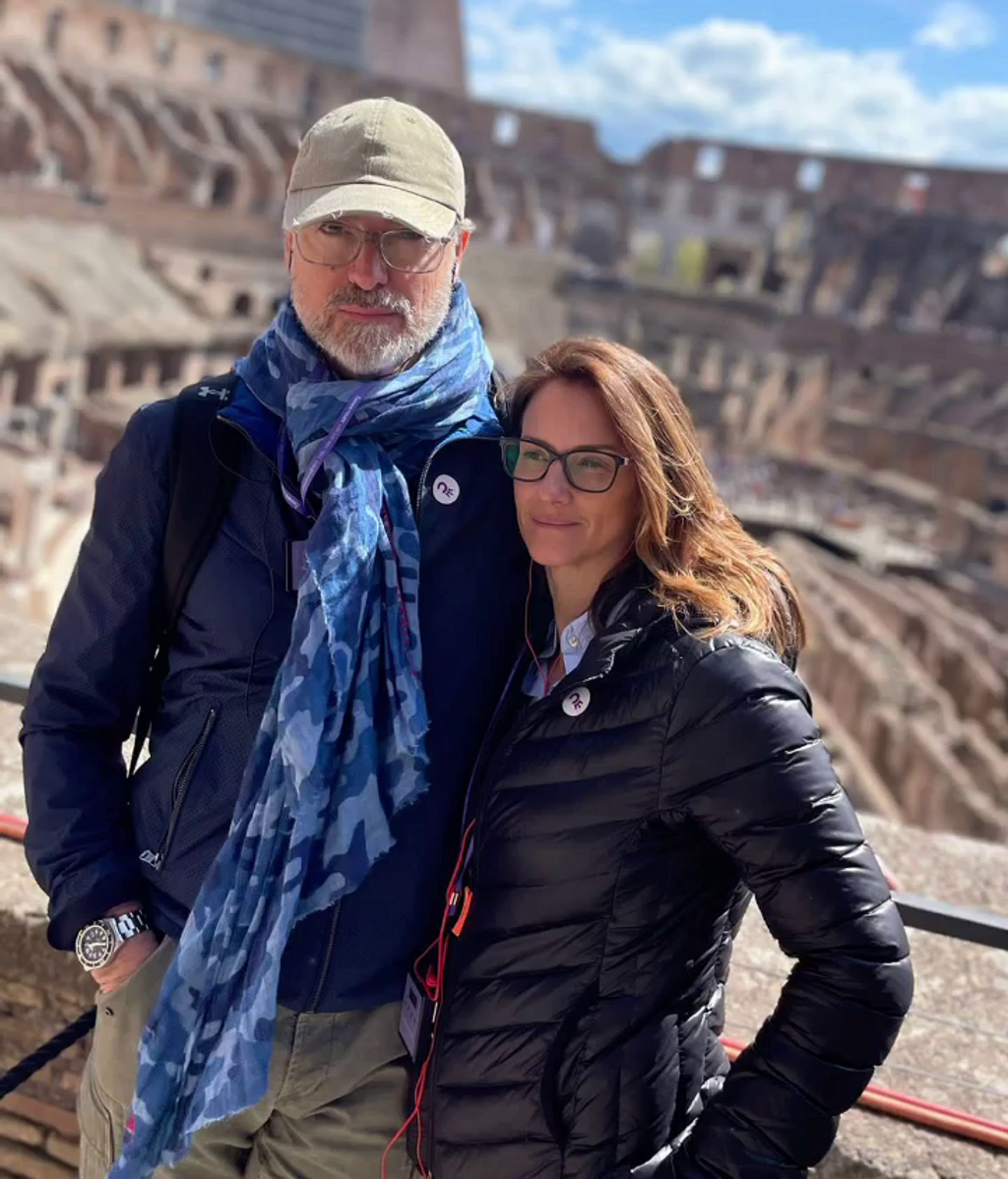 Elena Rodríguez y Pedro Solà