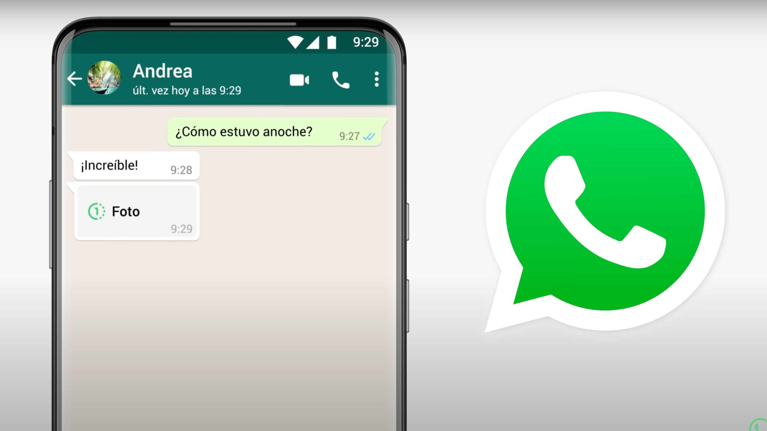 Imágenes de una sola visualización en WhatsApp