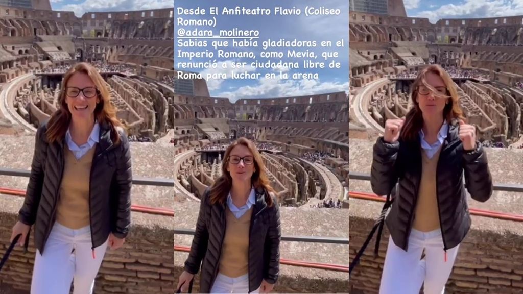 La madre de Adara Molinero se acuerda de su 'luchadora' desde el Coliseo
