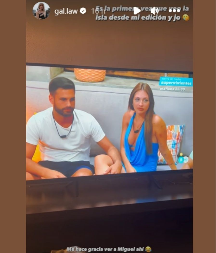 La reacción de Gal·la al ver a Miguel de Hoyos de nuevo en el programa