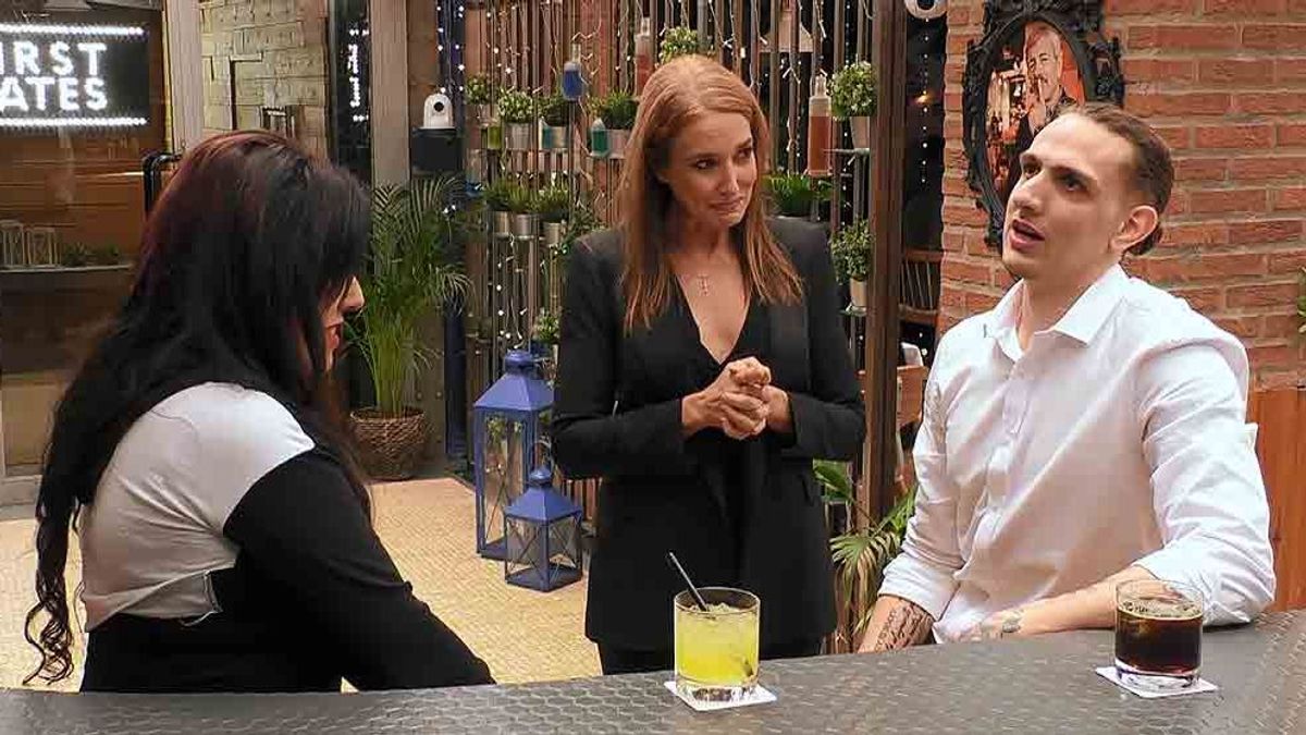 Lautaro se santigua al saber que Cristina es la madre de su cita en ‘First Dates’: “Wow”