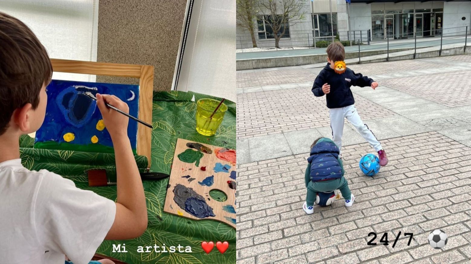 Los talentos del hijo de Jessica Bueno y Jota Peleteiro