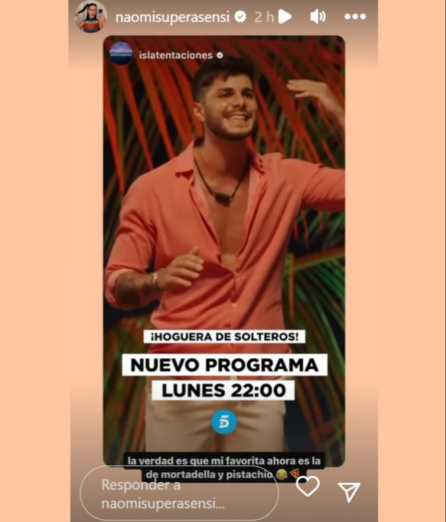 Naomi aclara cuál es su pizza favorita