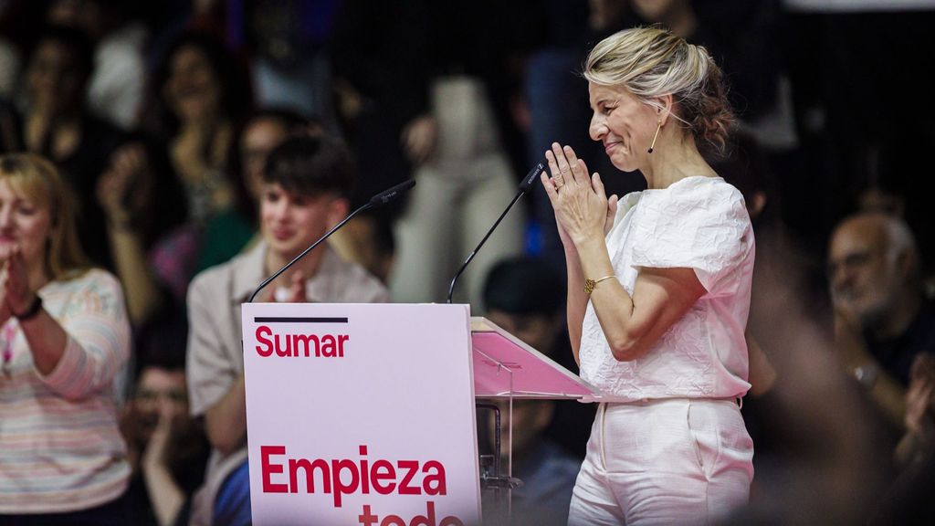 Yolanda Díaz anuncia su candidatura con Sumar a las elecciones generales el pasado 2 de abril en Madrid