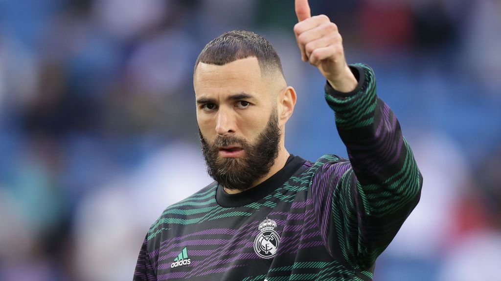 Karim Benzema, con el Real Madrid