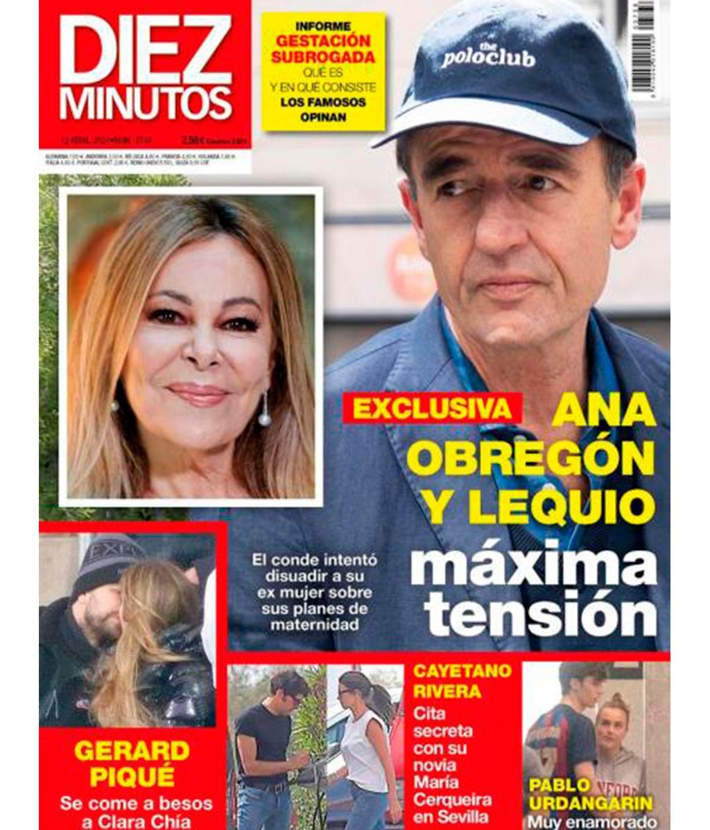 La portada de la revista Diez Minutos del 5 de abril de 2023