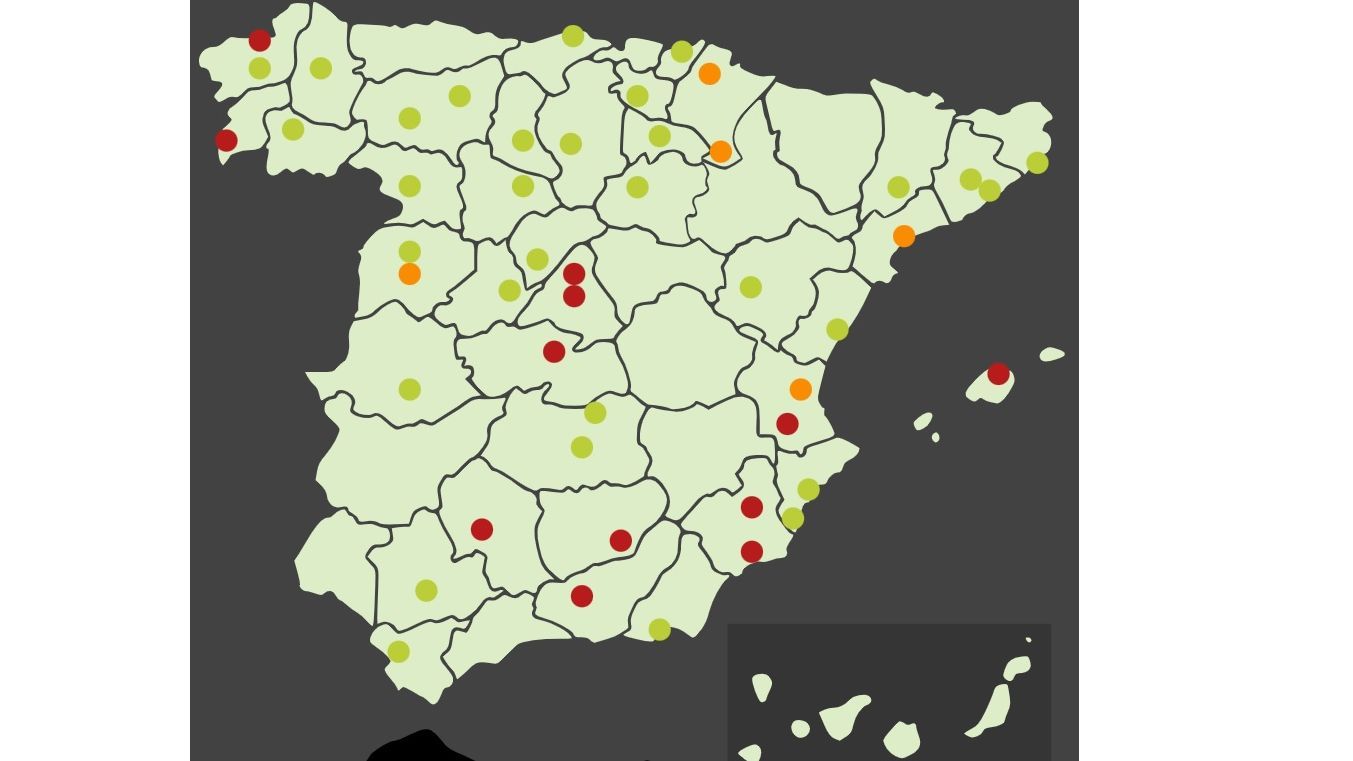 Nivel de alerta por el polen de urticáceas