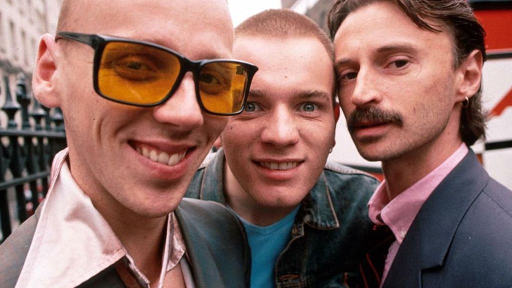 'Trainspotting' (1996), la película de Danny Boyle, en la que el escritor hace un cameo.