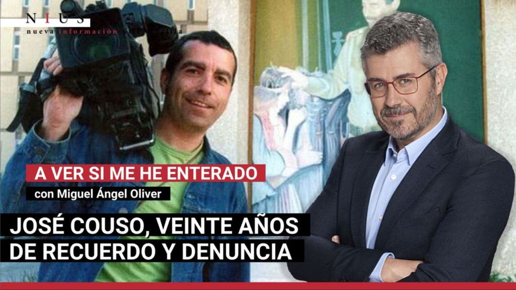 Videopodcast 'A ver si me he enterado' con Miguel Ángel Oliver: José Couso, veinte años de recuerdo y denuncia