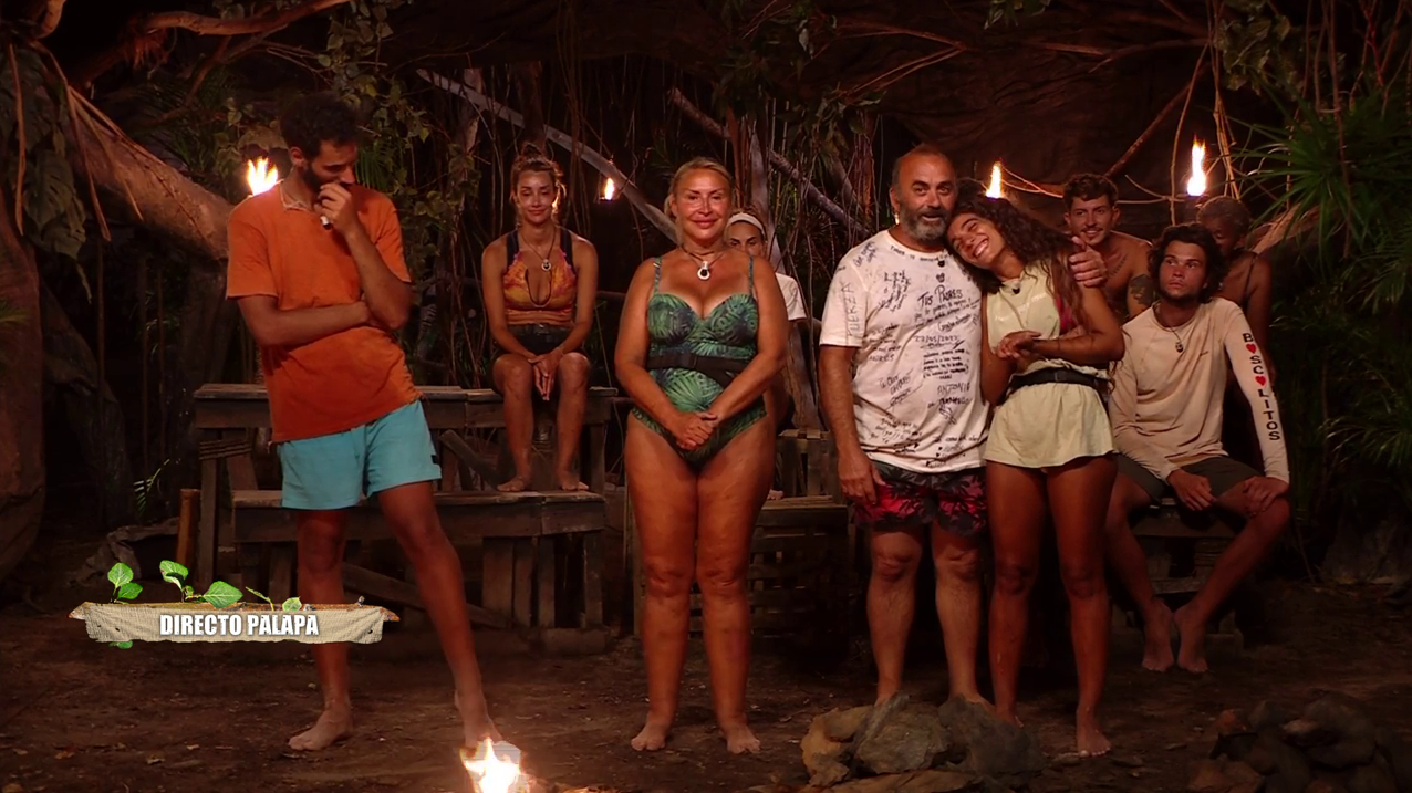 Los posicionamientos de los supervivientes con los nominados, al completo