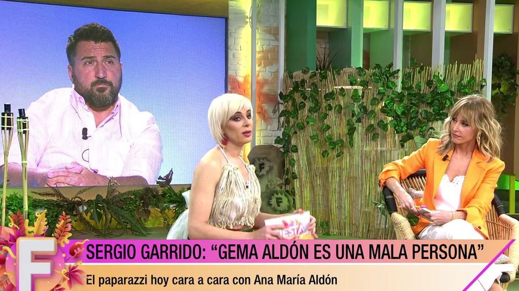El reencuentro de Ana María y Sergio Garrido