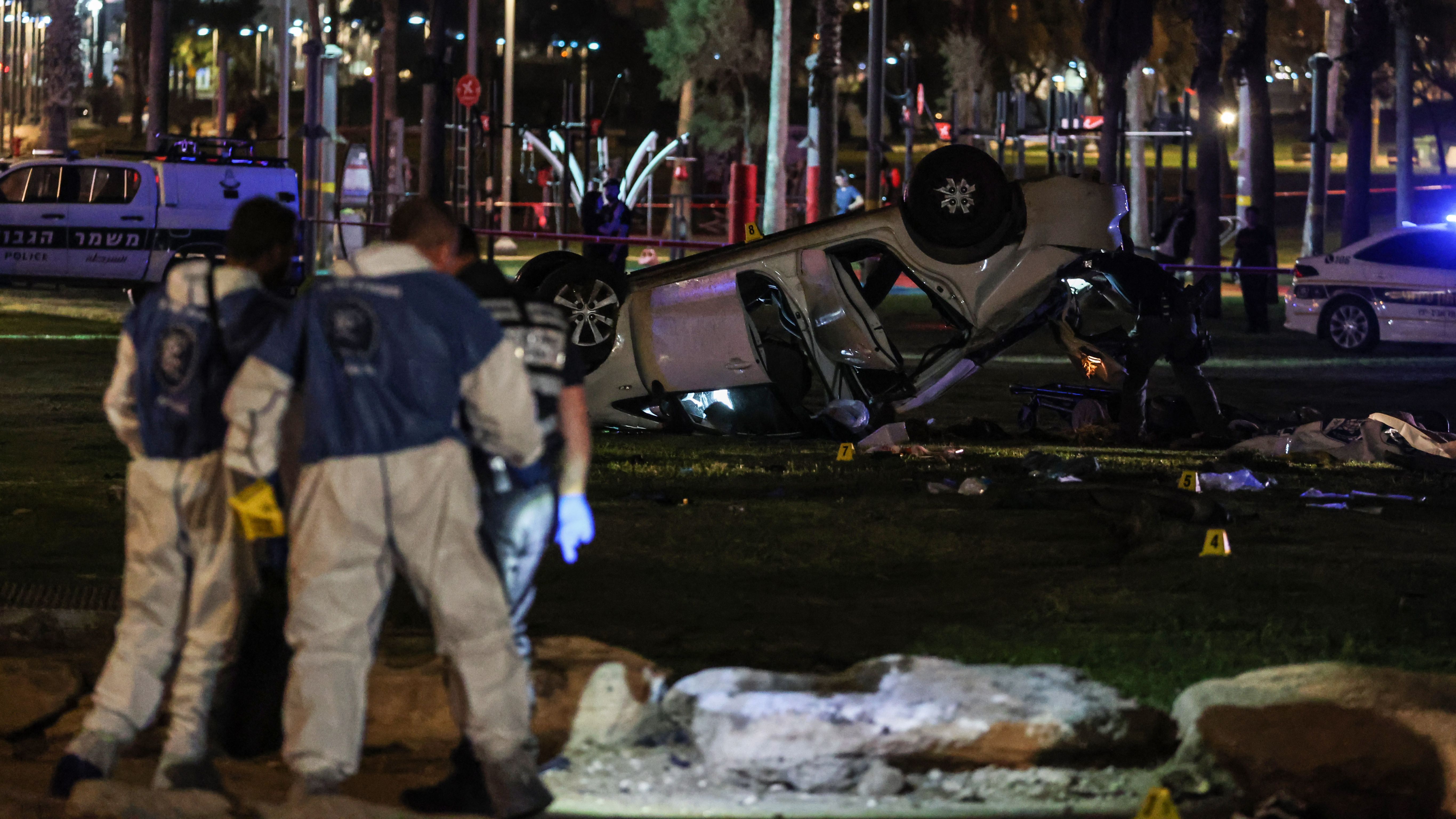 Un hombre atropella intencionadamente a varias personas en Tel Aviv: un muerto y varios heridos