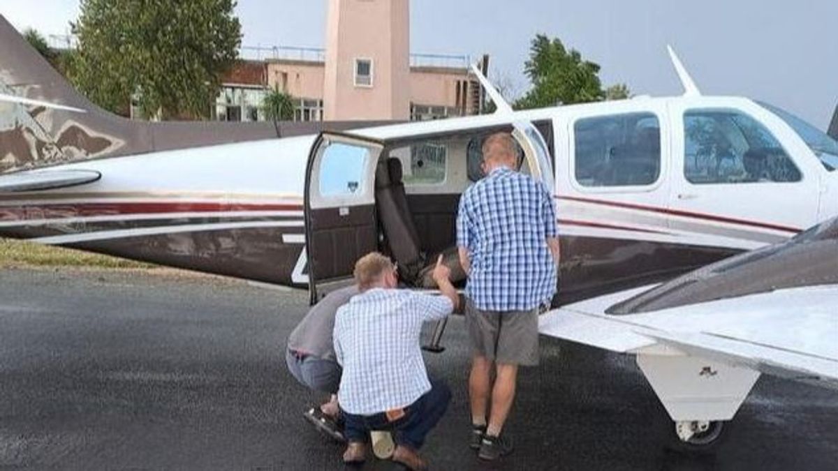 Un piloto hace un aterrizaje de emergencia al descubrir una cobra bajo su asiento
