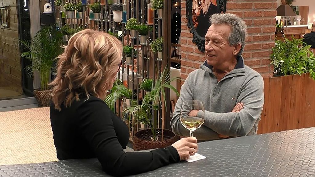 Hermi y Ramón durante su cita en 'First Dates'