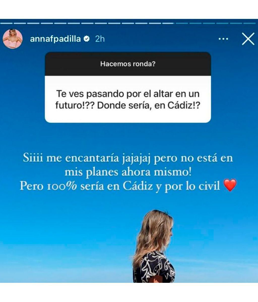 Anna Ferrer Padilla habla de su futura boda