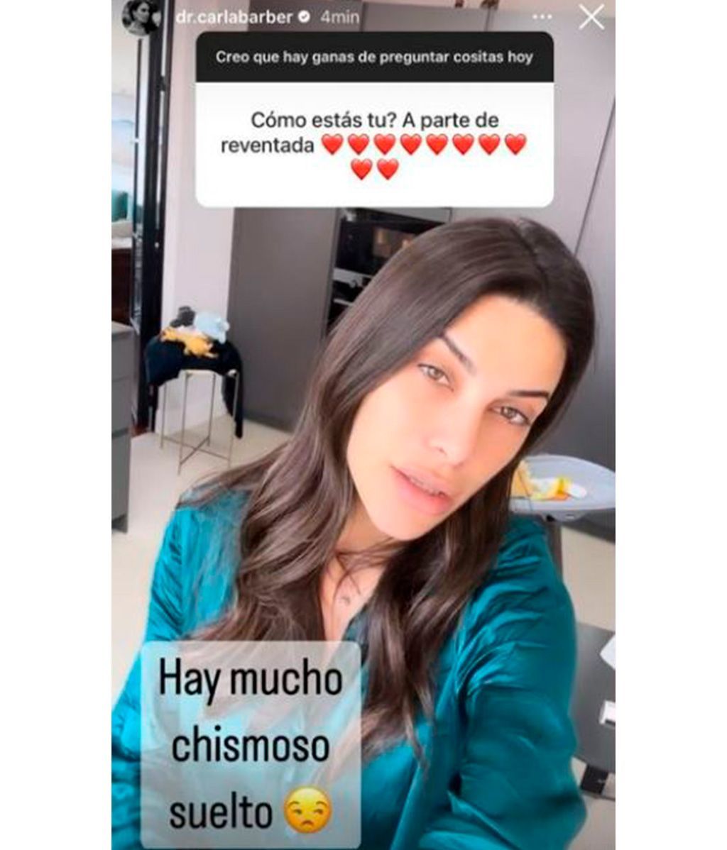 Carla Barber explica la relación que espera que tengan sus dos hijos con Joseph, su padre