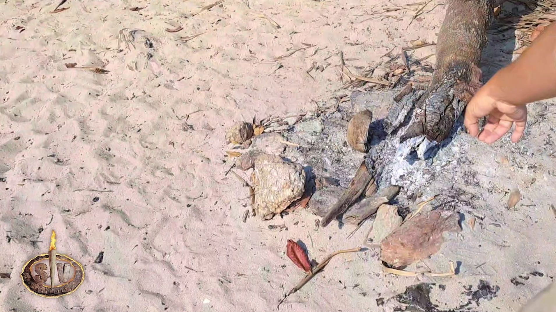 El fuego ya está apagado en Playa Uva.