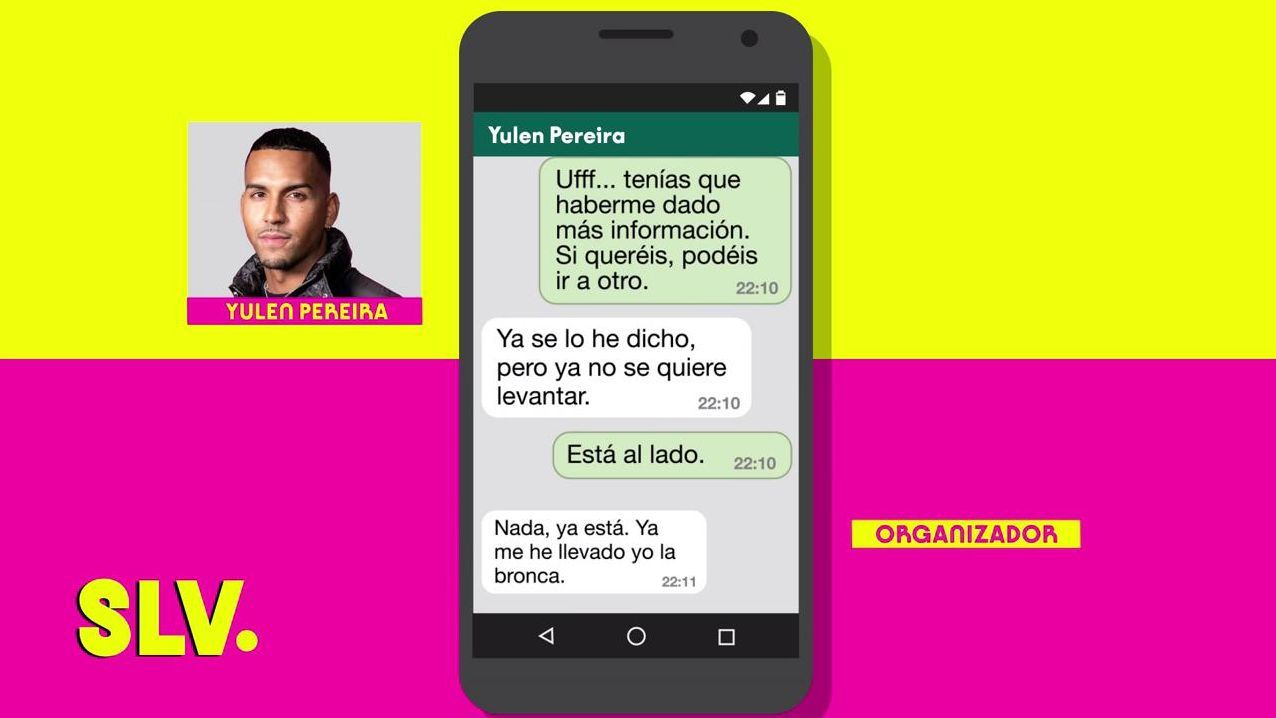 Los mensajes de Yulen Pereira quejándose de Anabel Pantoja