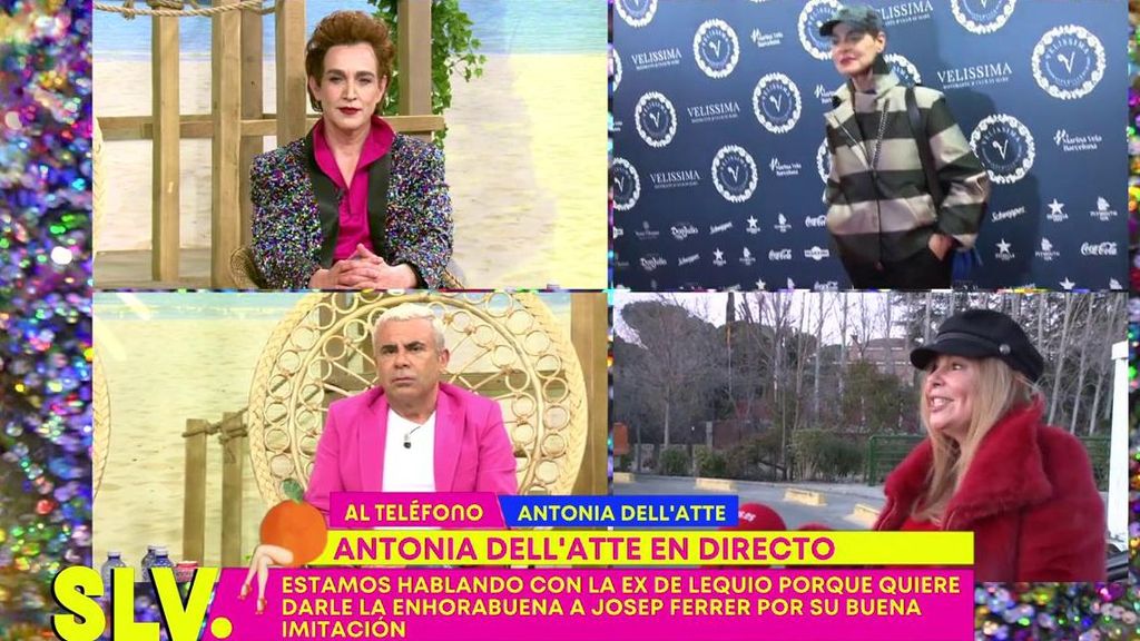 Antonia Dell'Átte, ante la polémica con Ana Obregón: "Si me tengo que pronunciar explota la tercera guerra mundial"