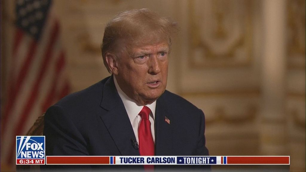Donald Trump concede su primera entrevista tras ser imputado