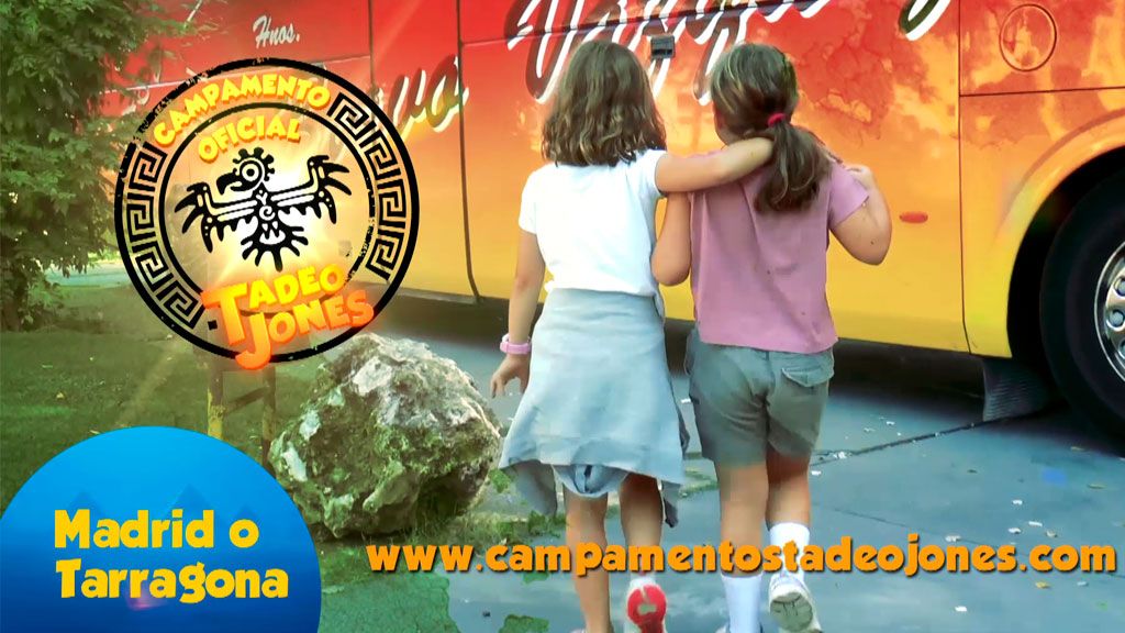 Campamentos Tadeo Jones: para niños de 6 a 12 años, en inglés