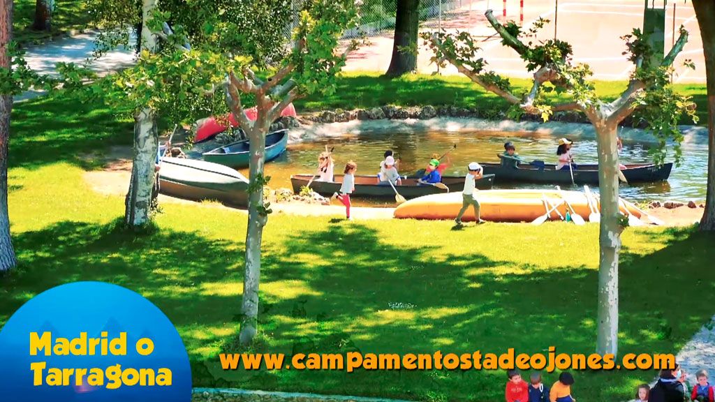 Campamentos Tadeo Jones: para niños de 6 a 12 años, en inglés