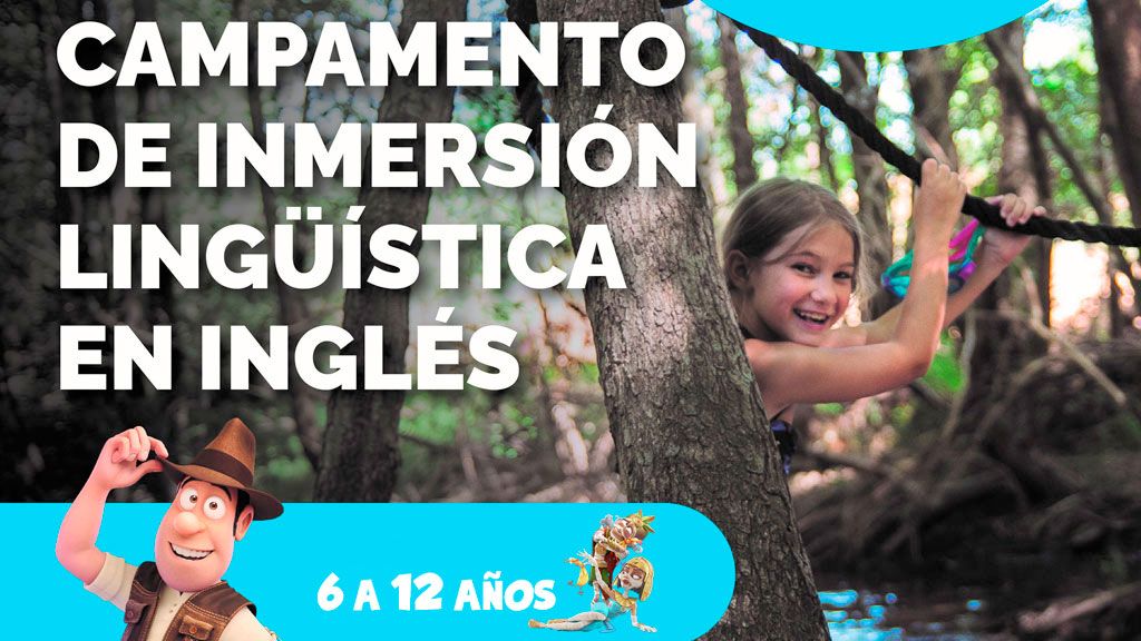 Campamentos Tadeo Jones: para niños de 6 a 12 años, en inglés