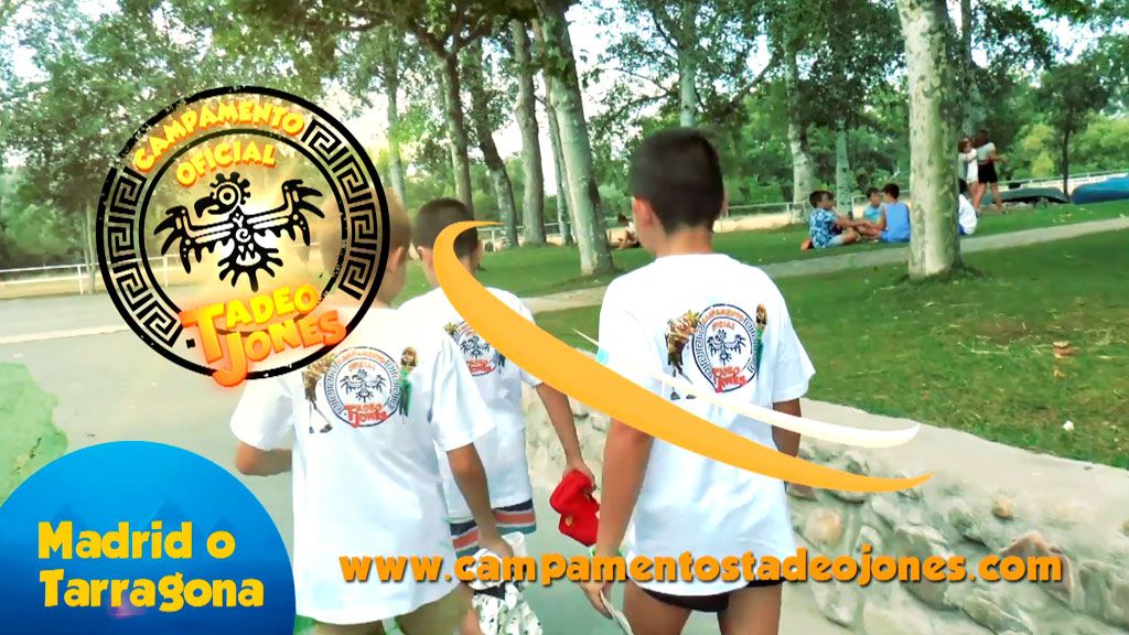 Campamentos Tadeo Jones: para niños de 6 a 12 años, en inglés