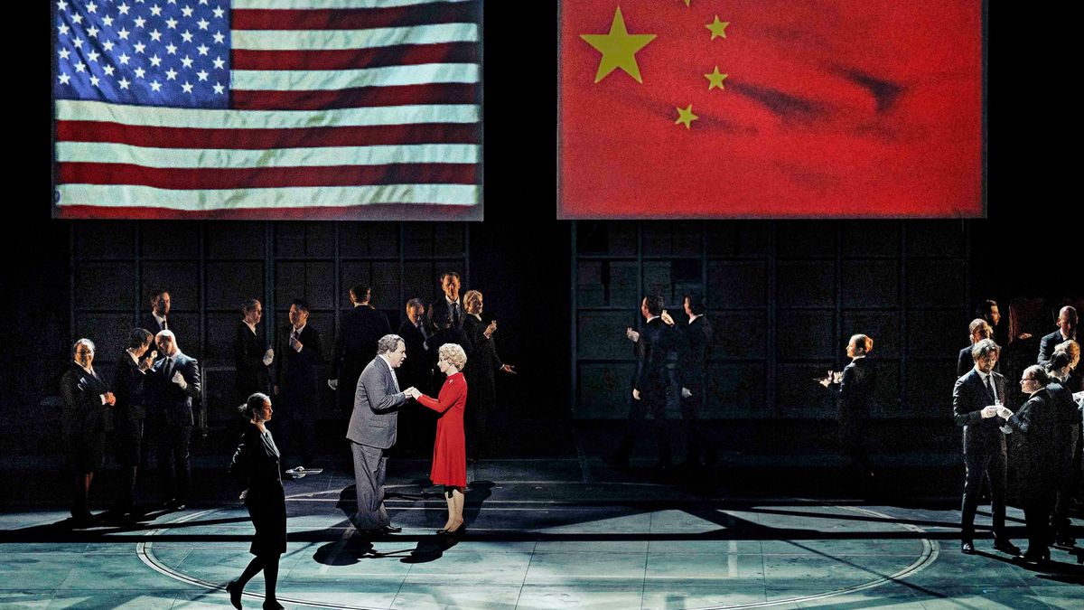 Escena de 'Nixon en China' Escena de 'Nixon en China'