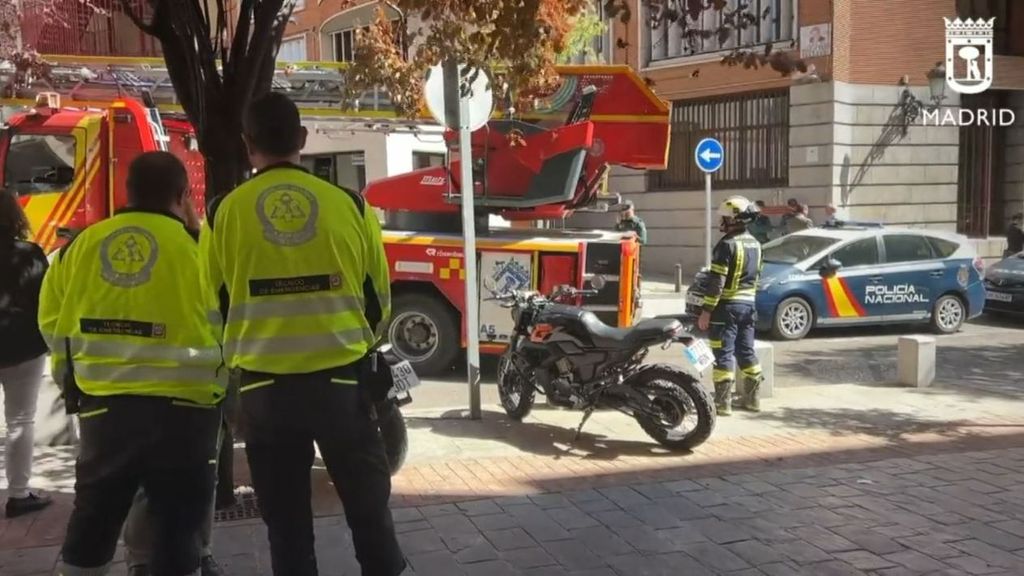 Extinguen el incendio en la sede del Consejo Económico y Social en Madrid: "No ha habido heridos"