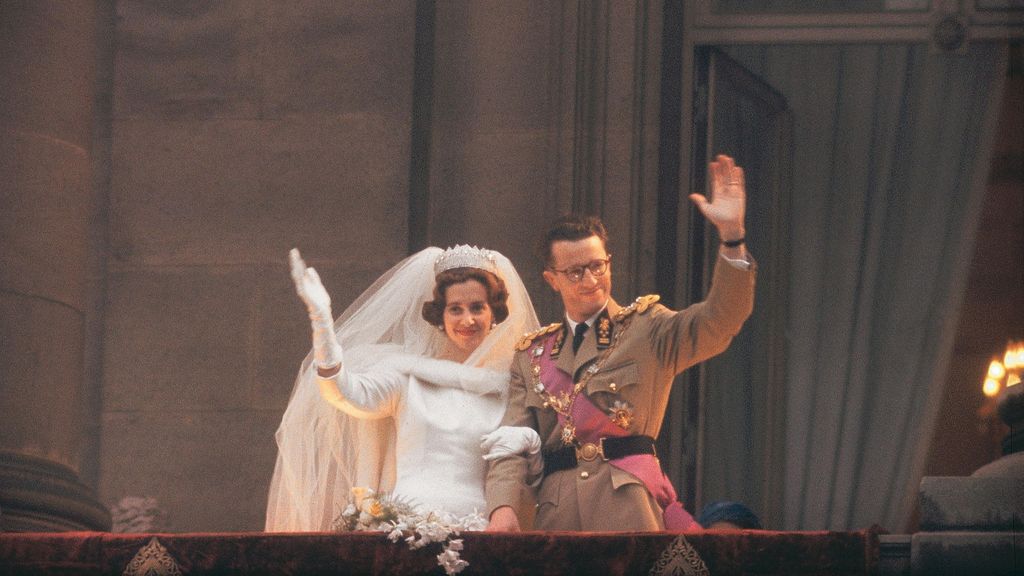 Balduino y Fabiola de Bélgica el día de su boda. FUENTE: Cordonpress