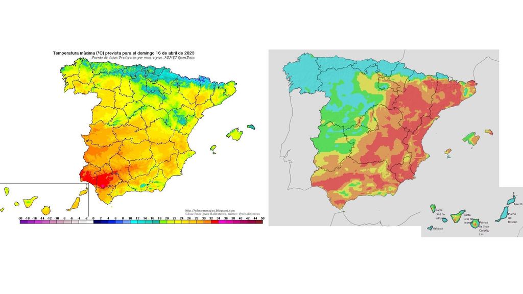 Temperatura máxima prevista para el domingo 16 y el riesgo de incendio