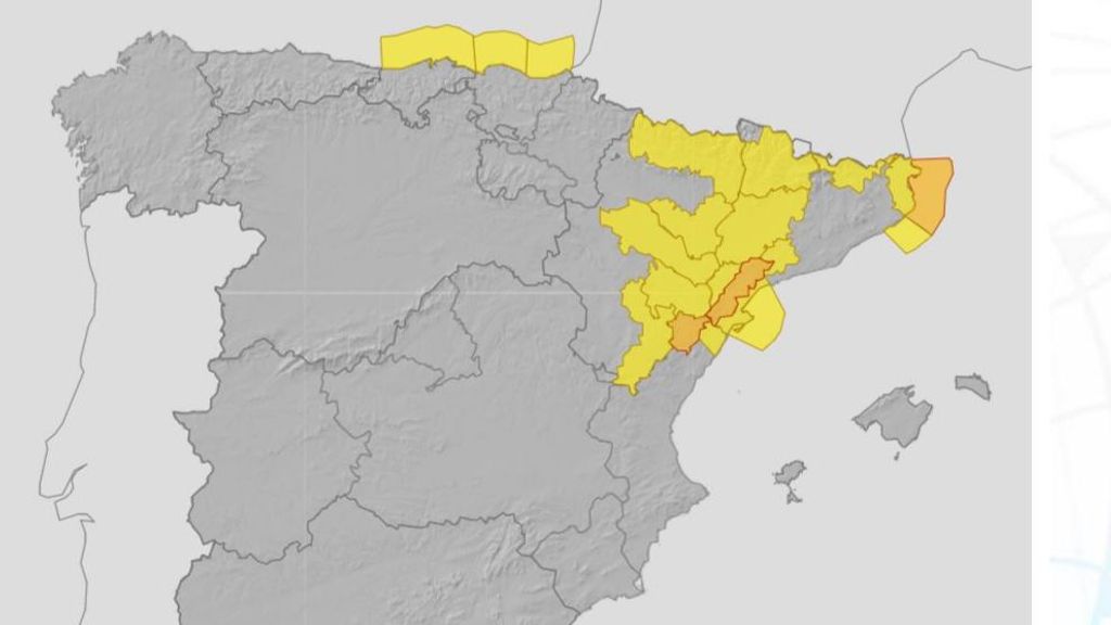 Avisos previstos para el sábado por fuerte viento y temporal marítimo