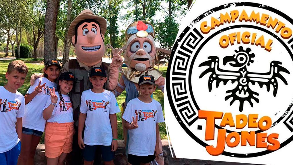 Campamentos Tadeo Jones: para niños de 6 a 12 años, en inglés