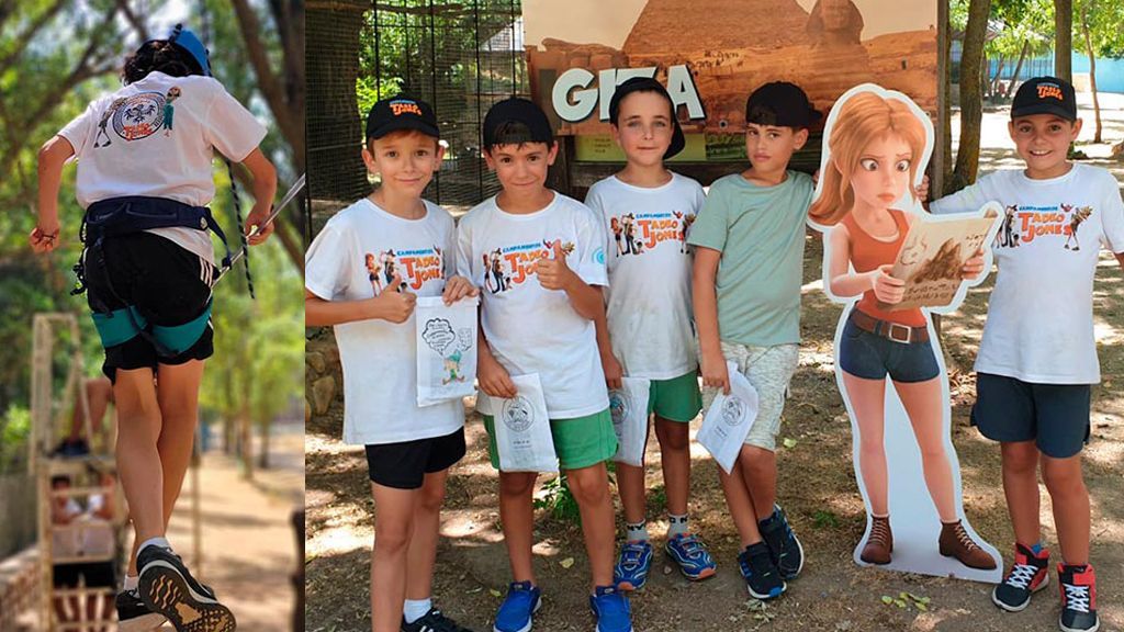 Campamentos Tadeo Jones: para niños de 6 a 12 años, en inglés