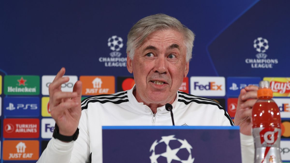 El entrenador del Real Madrid, Carlo Ancelotti El entrenador del Real Madrid, Carlo Ancelotti