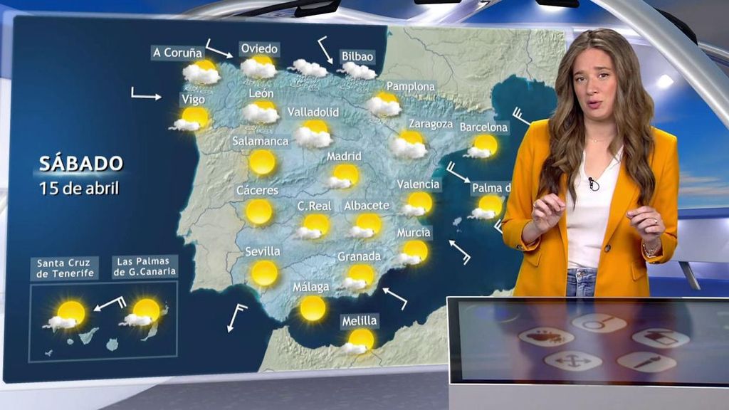El fin de semana vuelve el calor a España pero no cesará el viento